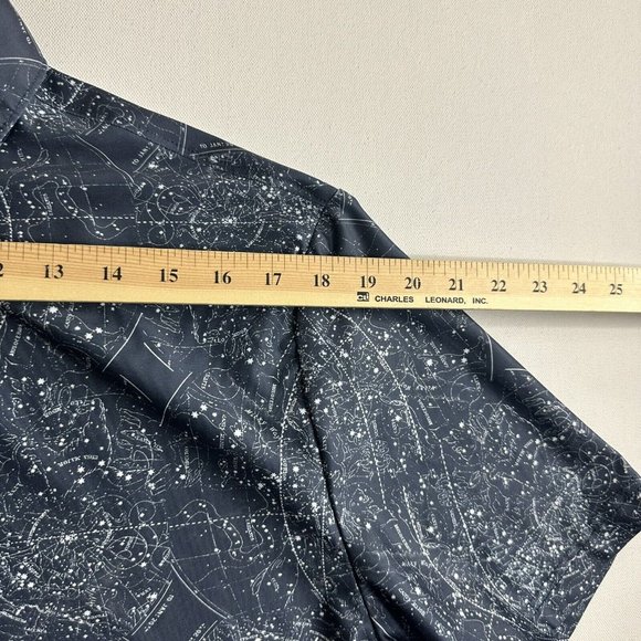 Hickey Freeman Golf Polo Shirt Mens Large‎ Moisture Wicking Performance Abstract - Picture 9 of 9